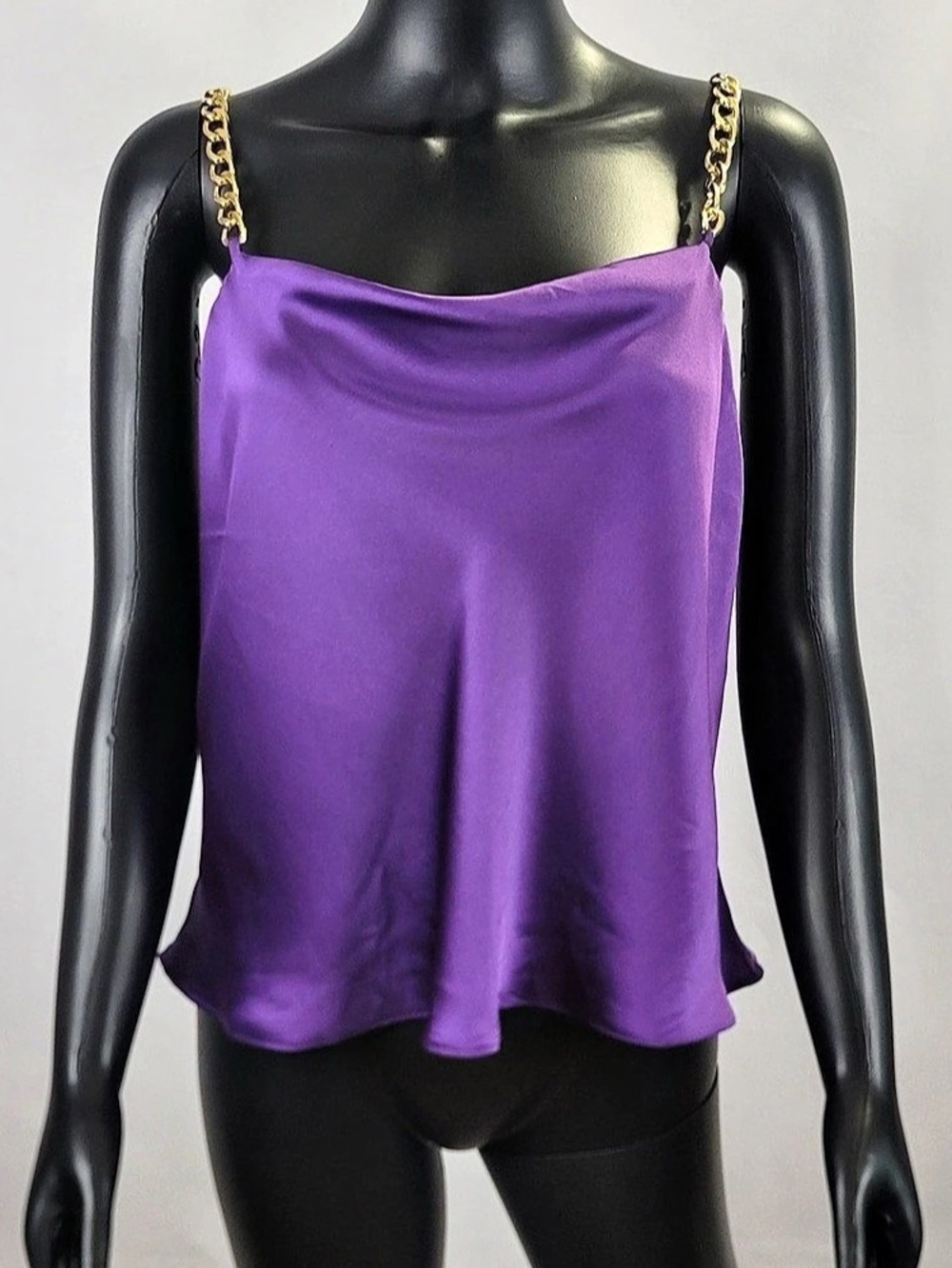 NWT! Purple Chain Strap Camisole Large